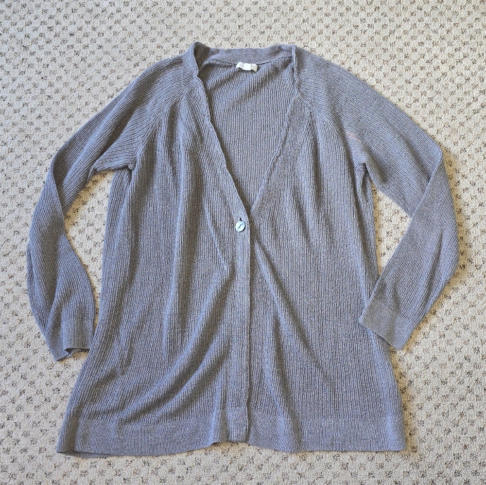Garnet hill linen sweater